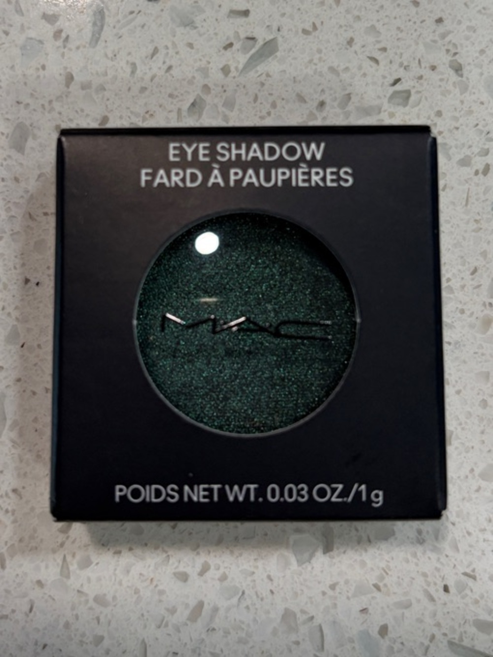 MAC Cosmetics “Cash In” Deep Green Metallic Eyeshadow